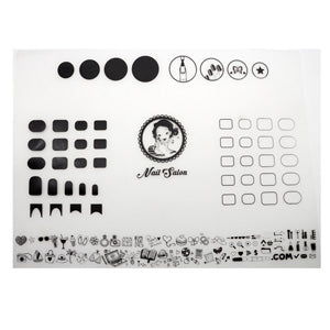 Leonelda Silicone Nail Art Transfer Mat