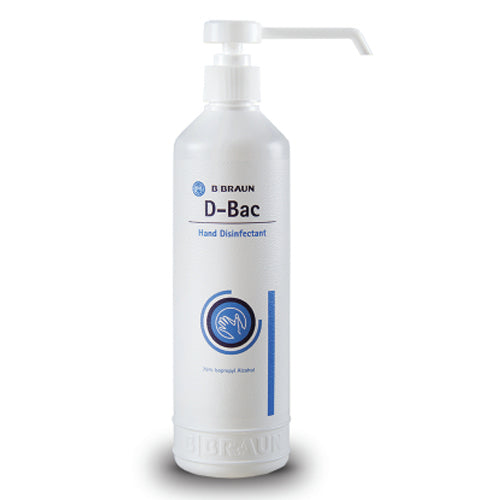 D-BAC Alcohol Hand Disinfectant 500ml with Pump
