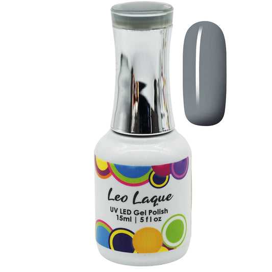 LeoLaque UV LED Gel Polish - Black & Grey