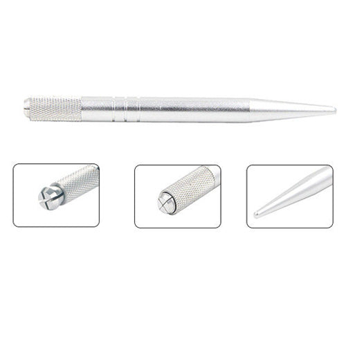Light Microblading Pen Silver colour