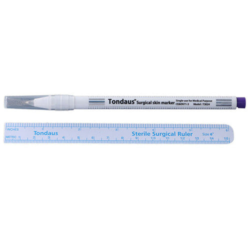 Surgical Skin Marker Pen with Ruler