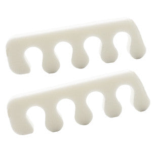 Leonelda Soft White Toe Seperators Pair