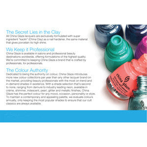 China Glaze Promotional Postcard