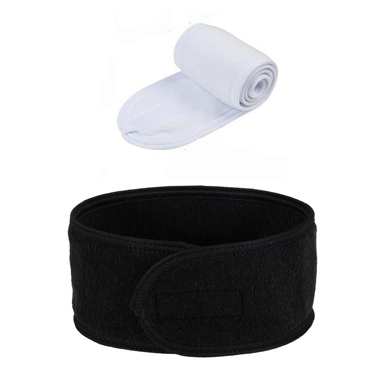 Thin Headband to keep hair away from face available in black or white