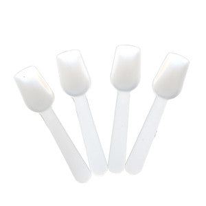 Plastic Spoon Spatulas 10's