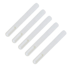 Leonelda White Plastic Spatulas 5's