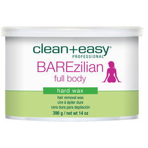 Clean+easy Bare-zillian Hot Wax 396g for male & female full body waxing