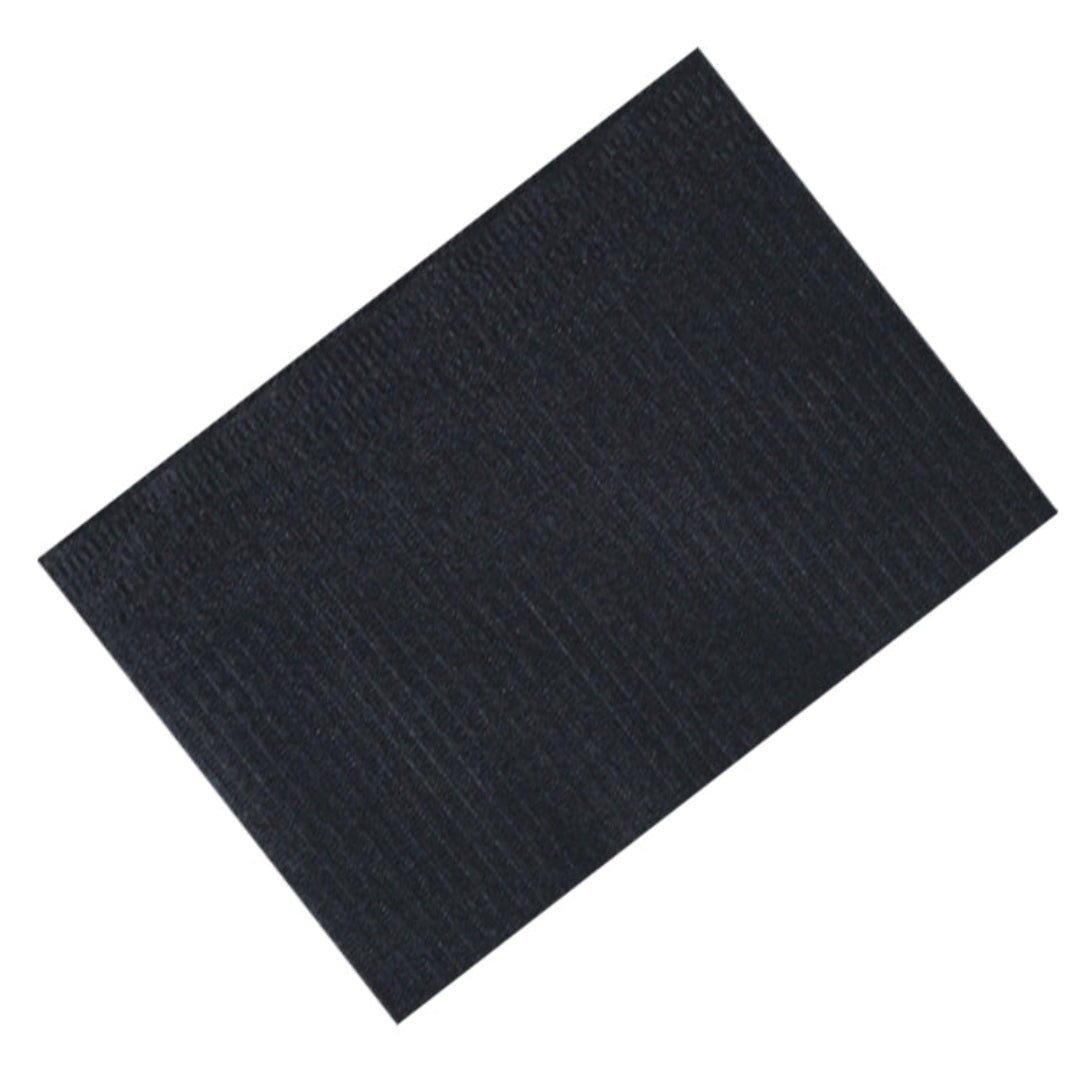 Z735 Manicure Table Protective Towels | Black Nail Table Protective Towels Packed i with one side plastic coated (waterproof) and other ribbed paper fabric