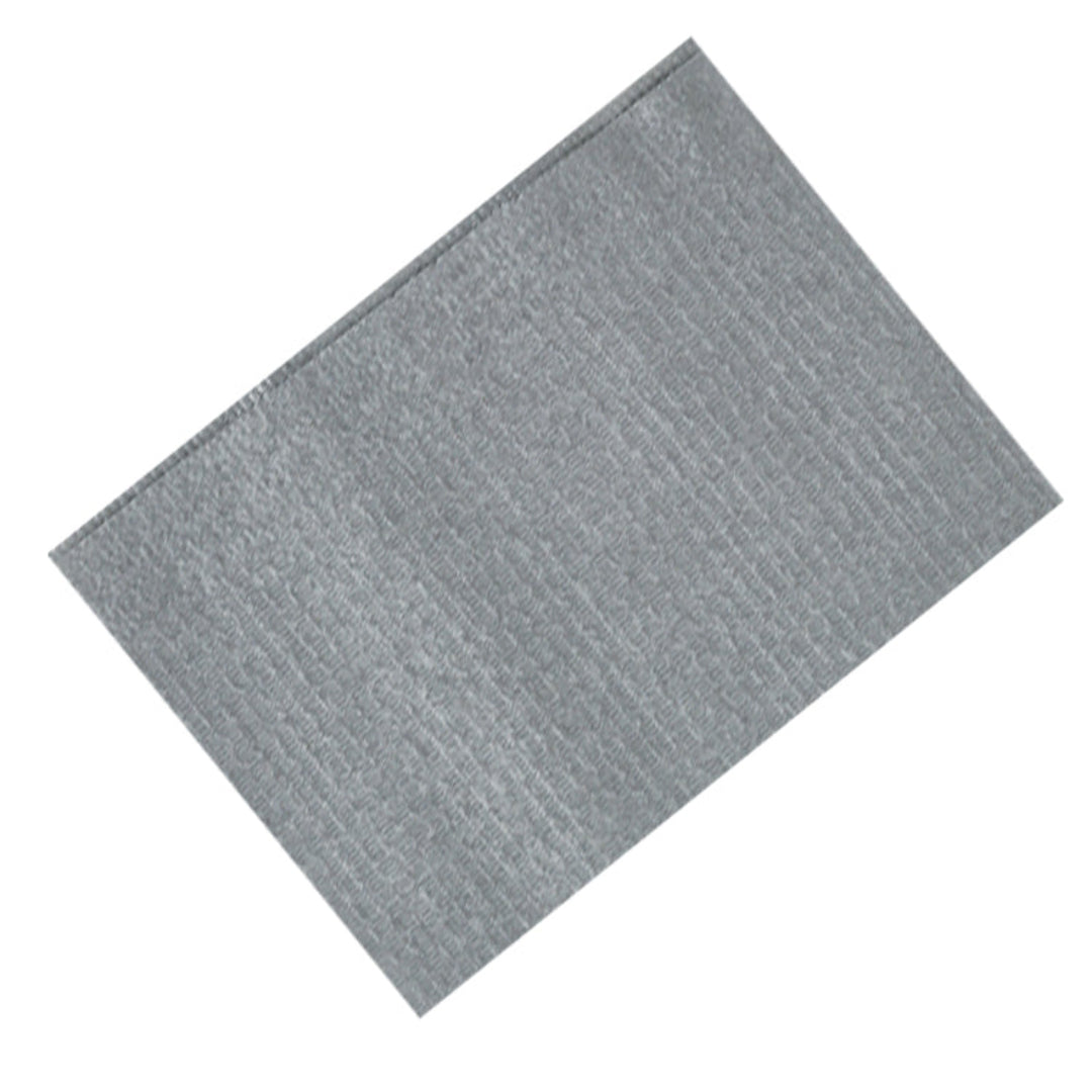 Z735 Manicure Table Protective Towels | Grey Nail Table Protective Towels Packed in 50's with one side plastic coated (waterproof) and other ribbed paper fabric